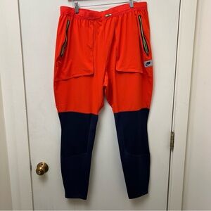 Nike Pants Men's XL  Hybrid Running Red Volt Wild Run Track BV5576-498 NWOT